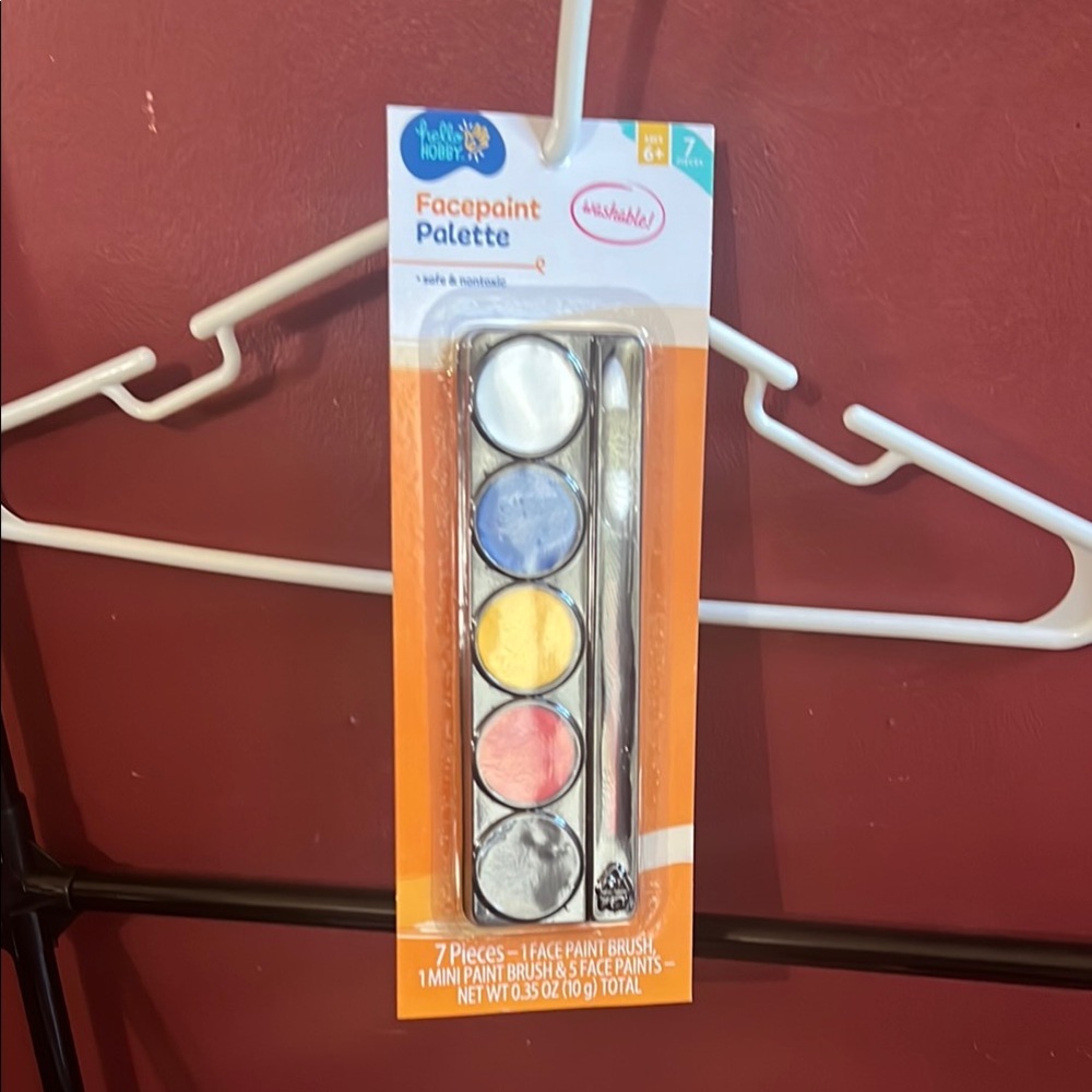 Face Paint Palette with Brush